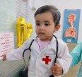 Child vaccination at the vaccination centre in Jangpura, Delhi